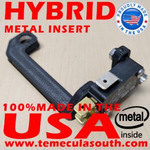 Metal Hybrid Black TH400 ST400 ST300 Kickdown Bracket and Microswitch for Edelbrock Carburetors